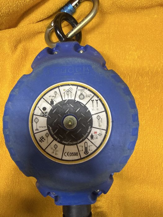 Urządzenie samochamowne Amortyzator upadku Irudek securblok 10m