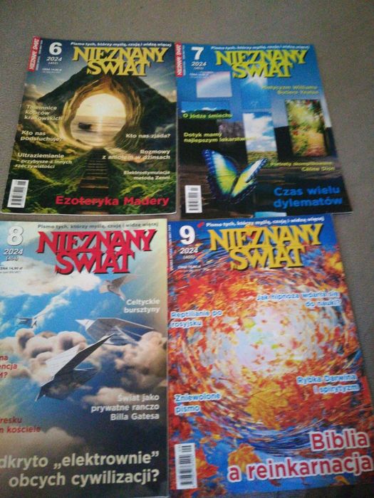 Miesięcznik Nieznany świat 6 numerów