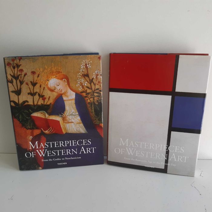 2 Livros Grandes Masterpieces of Western Art - Taschen