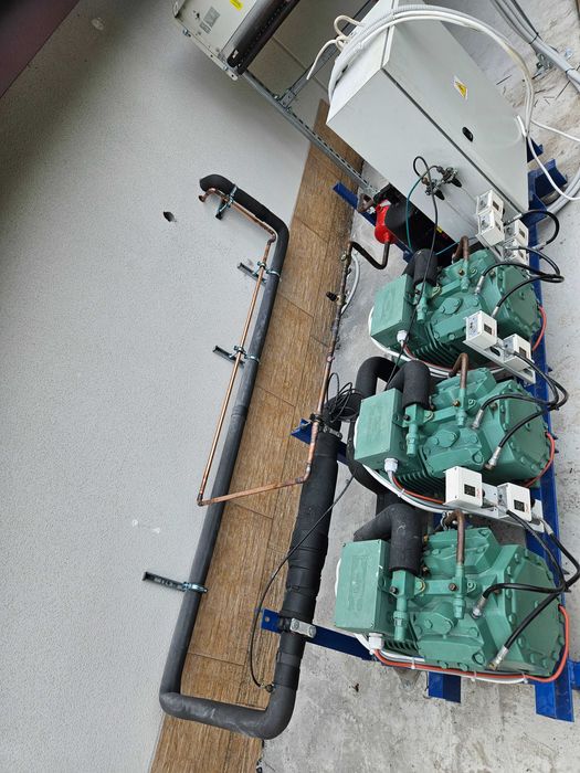 Komora chłodnicza Mroźnia Bitzer zestaw chłodniczy z montażem