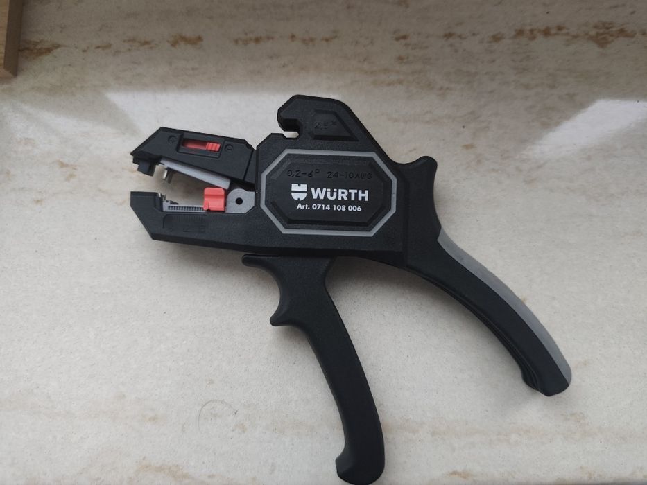 NOWY automatyczny ściągacz izolacji WÜRTH AS 61 (0,2 - 6,0 mm²) profesjonalny