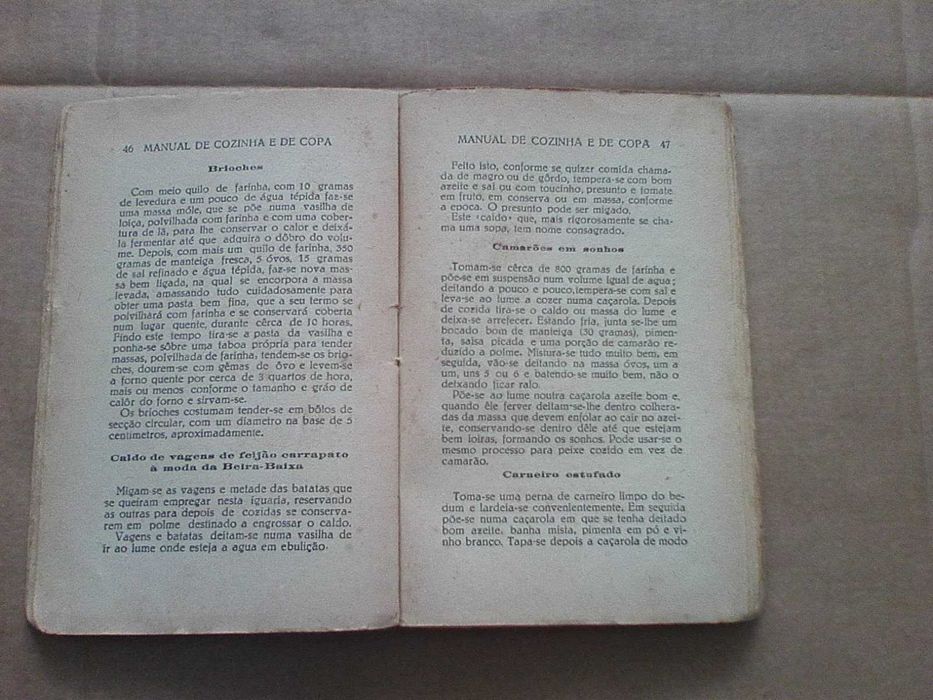 Manual de Cozinha e de Copa