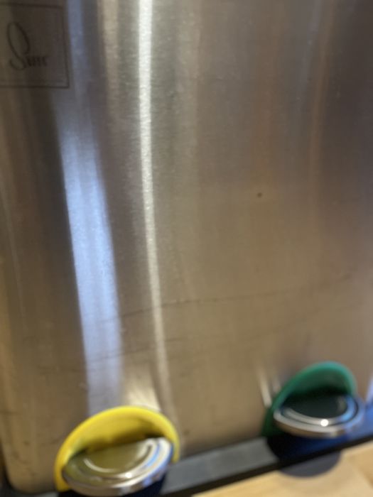 Kosz na smieci dwukomorowy