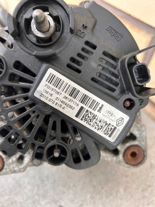 генератор Renault Kangoo Scenic Megane Clio Duster 1.5DCI 2009-2018