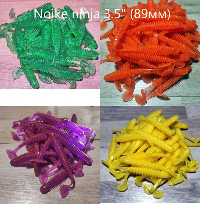 Лучшая силиконовая приманка на судака , щуку и окуня .: 45 грн ...