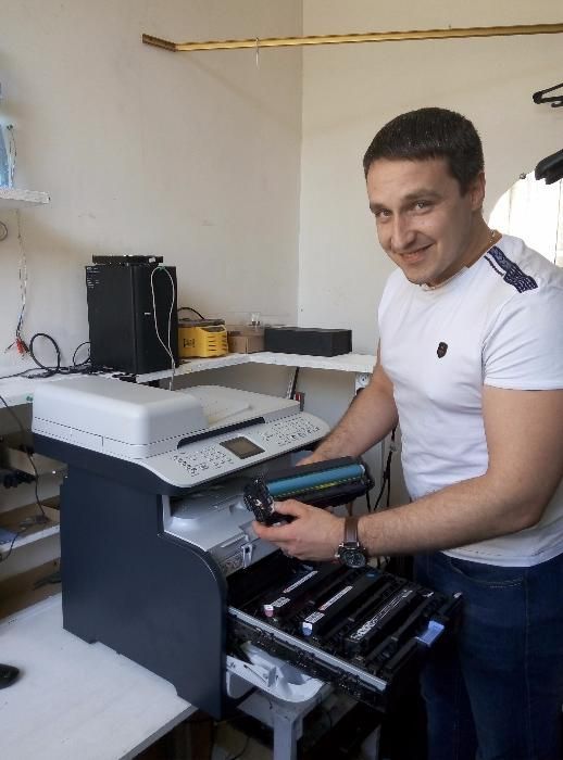 Ремонт заправка принтерів, БФП  Буча, Ірпінь -Доставка безготівка з ПДВ