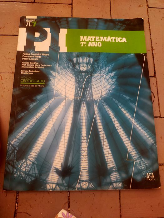 Manuais de matemática 7°ano