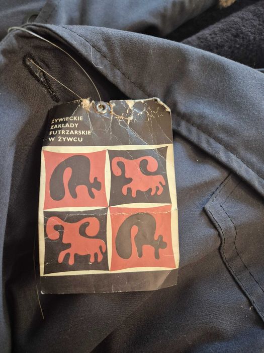 Kurtka zimowa lata 80