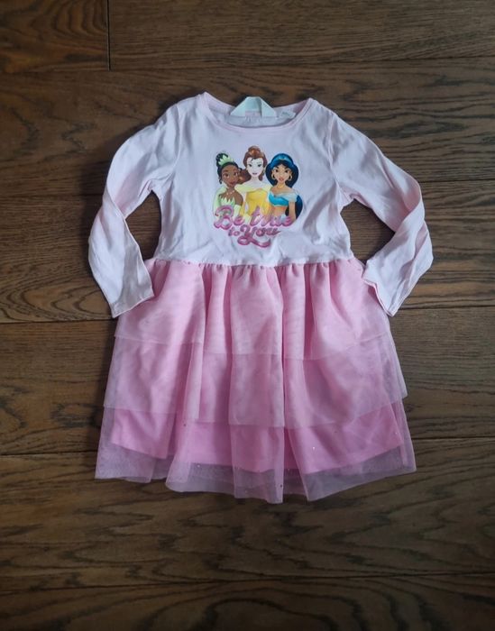 Sukienka h&m r. 98 r.104 98/104 Disney księżniczki tiul