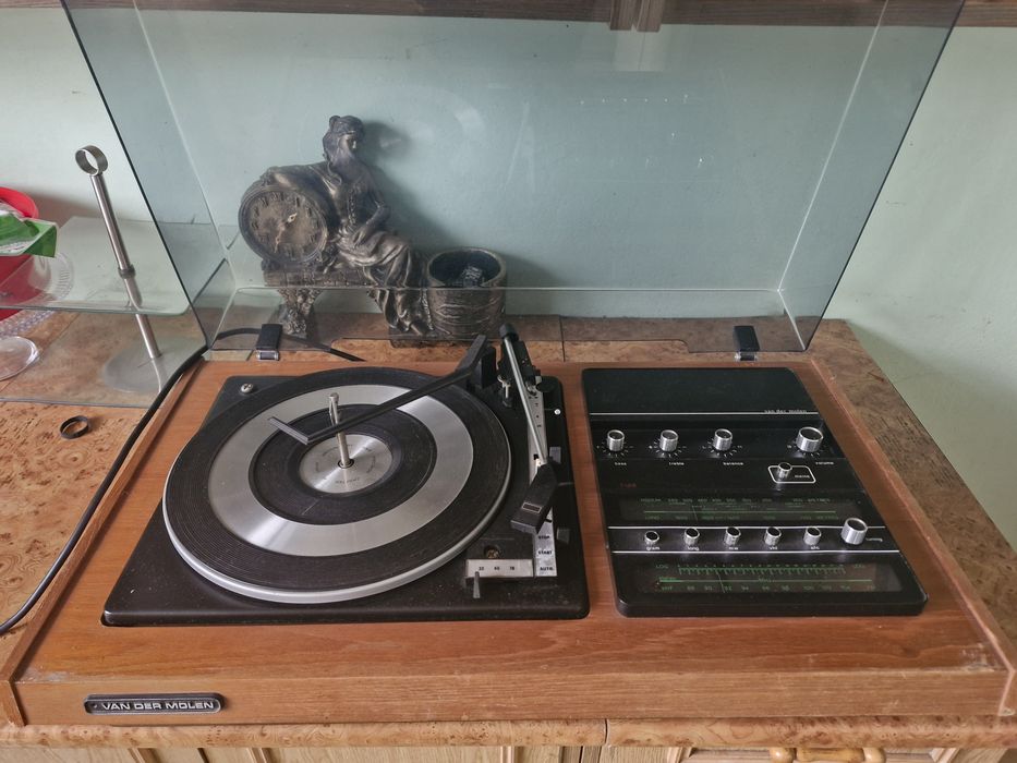 Gramofon z radiem Van der Molen plus glosniki