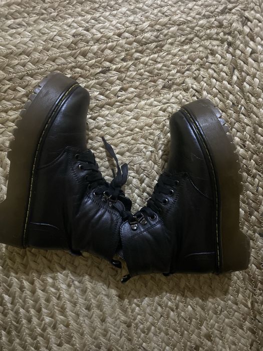 Боти зимні на платформі  кожзам