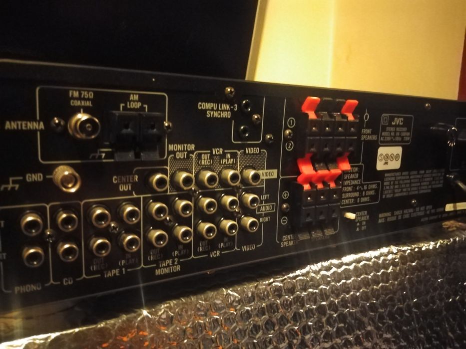 JVC Amplifier with Remote Control. For Repair or Parts. (RESERVED)64740899714306120