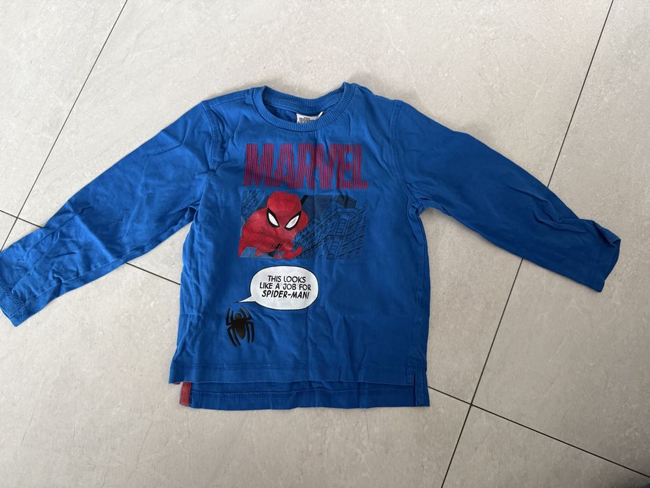 Bluzka długi rękaw 104 Marvel Spiderman
