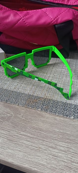 Okulary Minecraft
