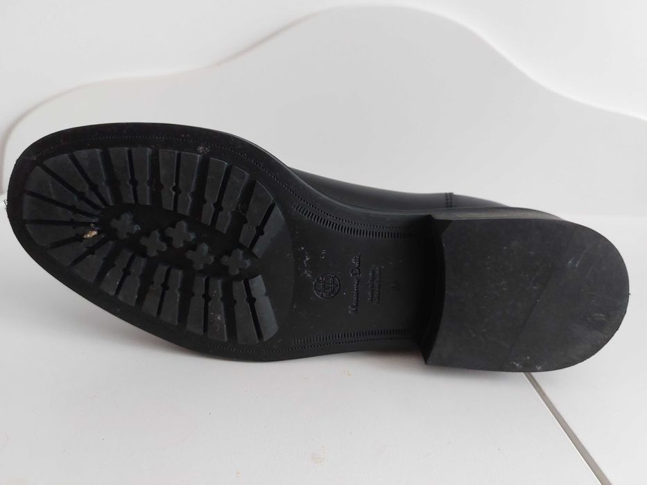 Botins / Botas Pretas Massimo Dutti (tamanho 38)