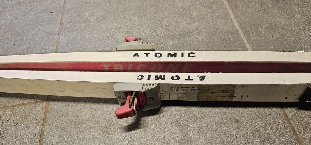 Naty biegowe 200 cm stare