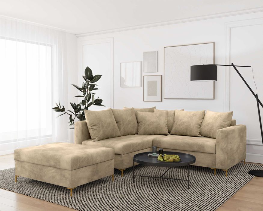 LOFT MINI PRINCE – Stylowy narożnik z funkcją spania i pojemnikiem !