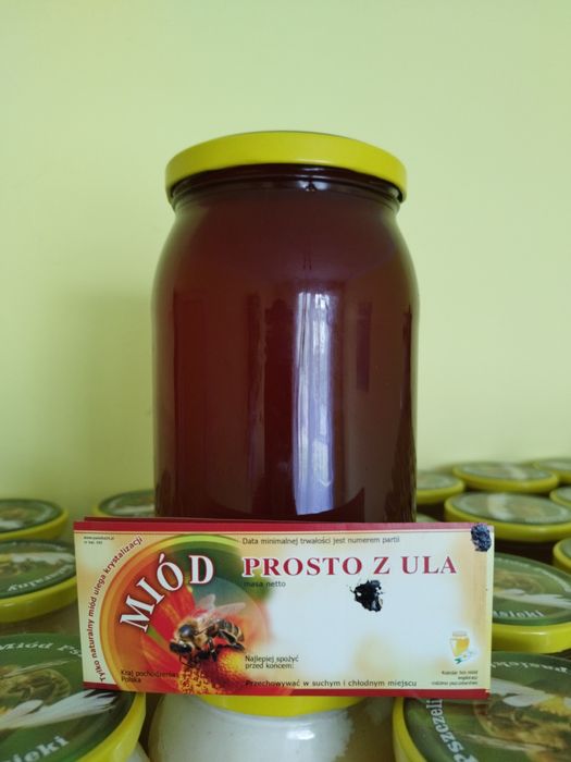 Świeżo kręcony miód z własnej pasieki 2025