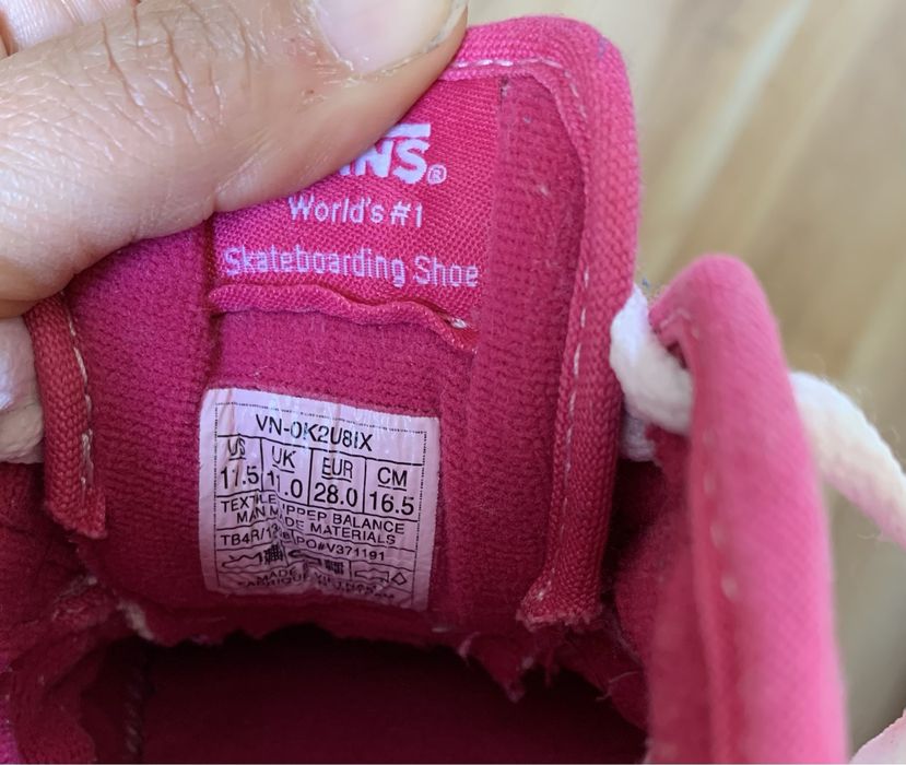 Buty Vans/ trampki dla dziewczynki