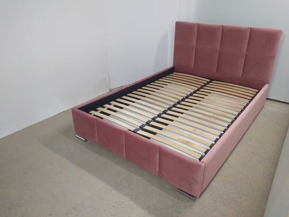 PRODUCENT OKAZJA Łóżko Tapicerowane stelaż metalowy pojemnik naPościel