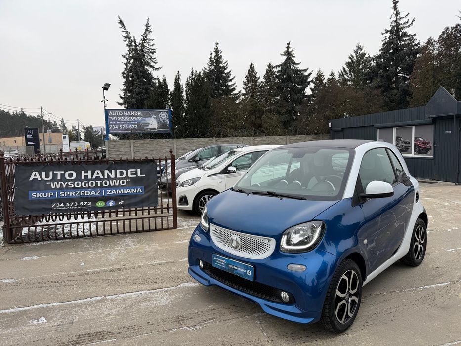 Smart Fortwo W453 1.0 71km Klima Alufelgi Manual Możl. Zamiana Pl