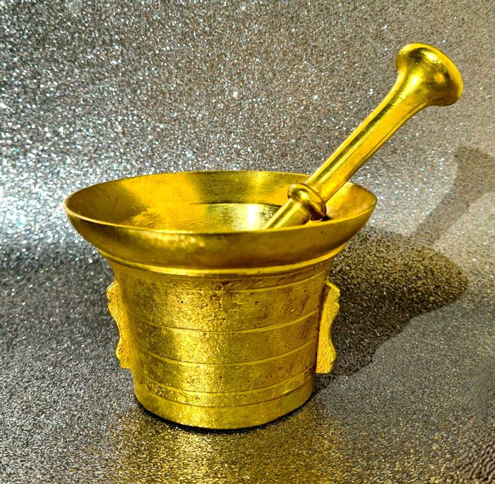 Almofariz Dourado