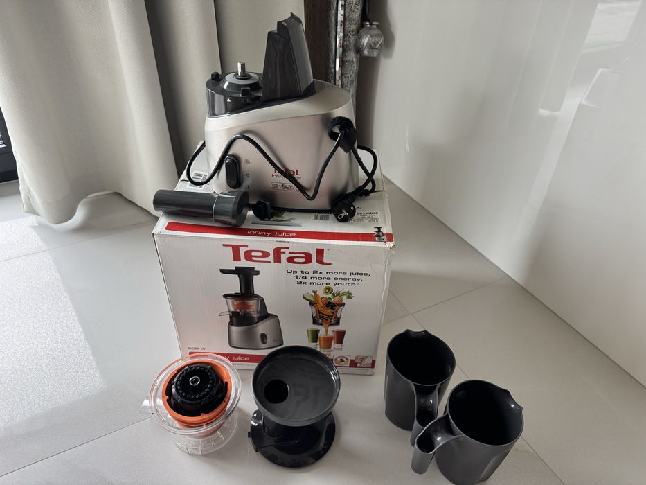 Wyciskarka wolnoobrotowa Tefal Infiny juice zc255b38