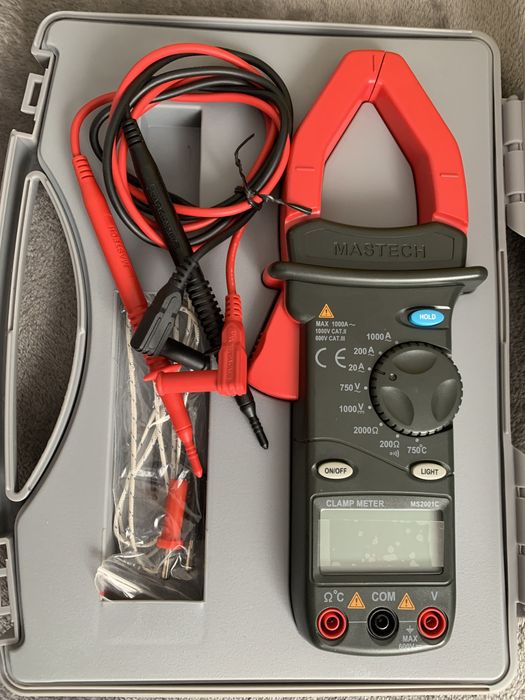 Струмові кліщі мультиметр clamp meter MS2001C