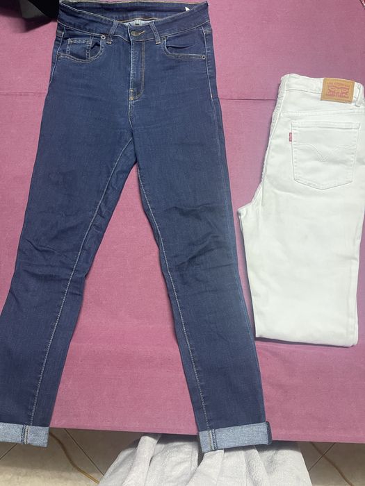 Calça de ganga levis menina tam.14/16anos