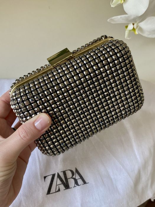 Сумка зі стразами Zara