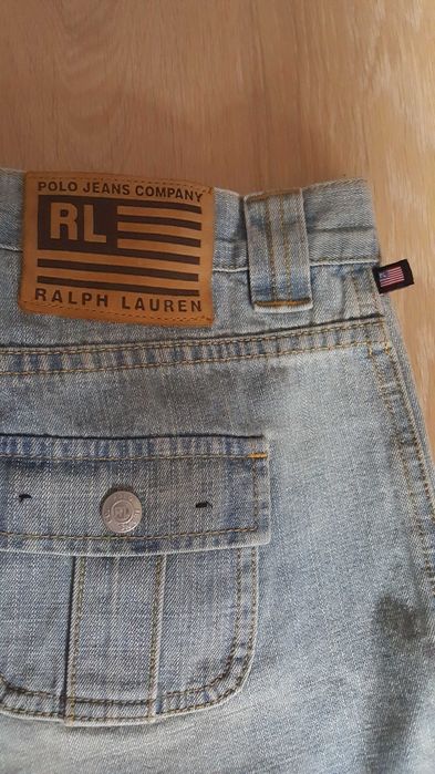 Ralph Lauren Polo Jeans krótkie spodenki jeansowe