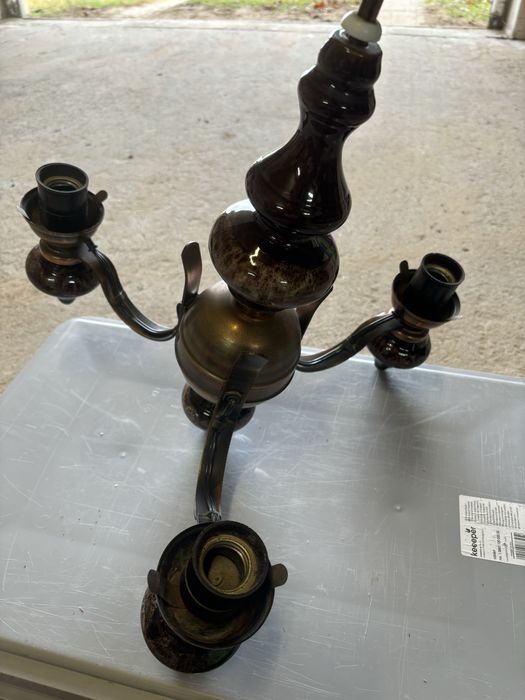 Lampa żyrandol oświetlenie