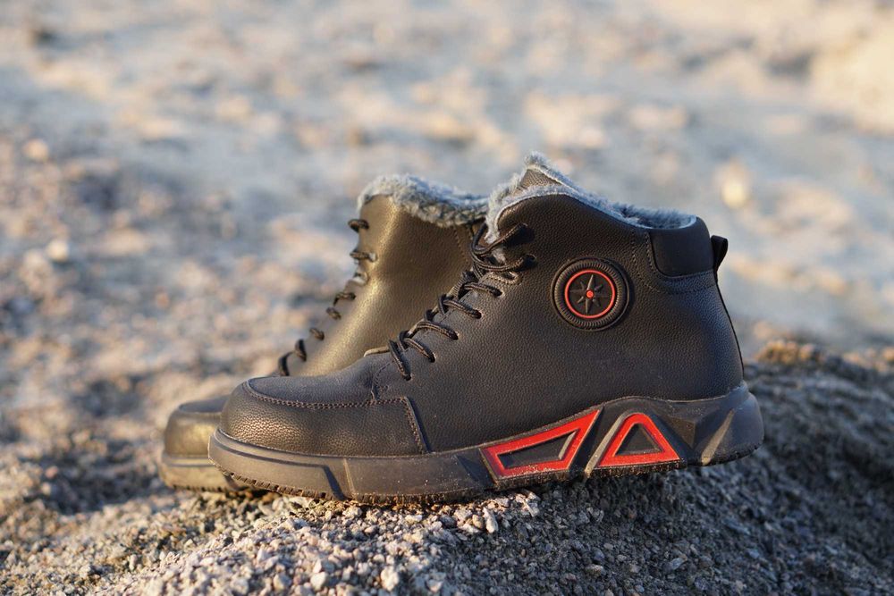 Захисне зимове взуття Рокгемптона з хутром сталевим носком та кевларом