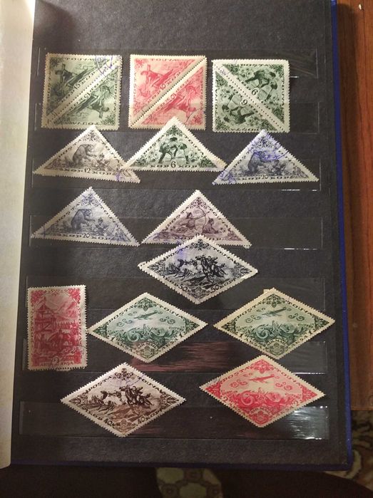 Почтовые марки Тува чистые