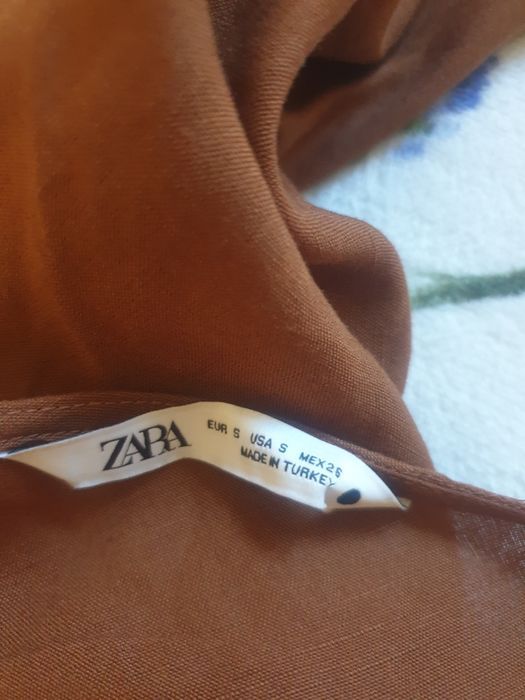 Sukienka Zara 40%Len XS,XXS,S.