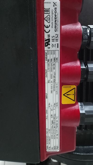 Pompa CO Grundfos TPE3D Dn 40 kołnierzowa spiralna jednostopniowa