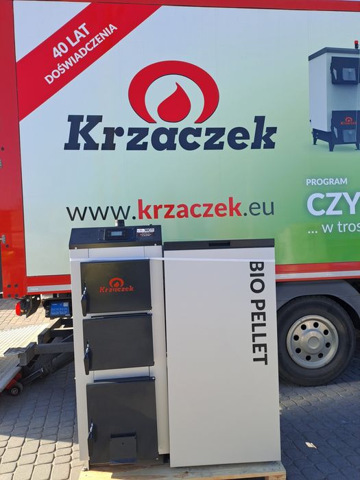 Piec Kocioł KRZACZEK SKP BIO 16 kw pellet, 5 KLASA automatyczny