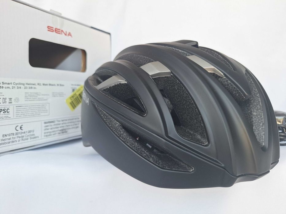 Kask rowerowy Sena Smart Cycling Helmet R2 Matt Black M 55-59cm