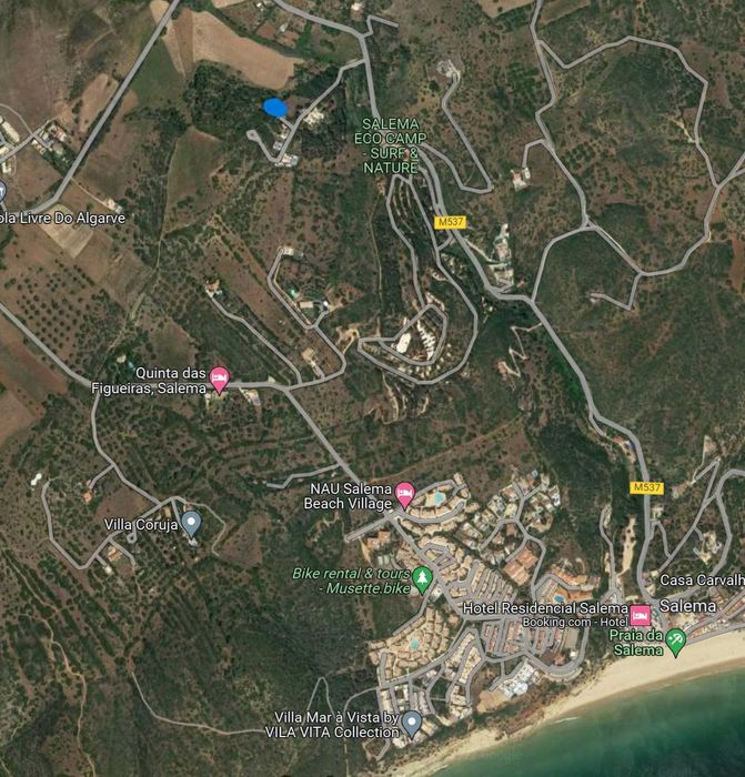 LOTE TERRENO CONSTRUÇÂO ALGARVE SALEMA  500m2