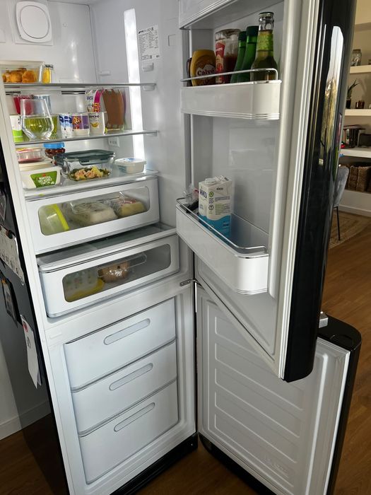 Frigorifico combinado SMEG preto