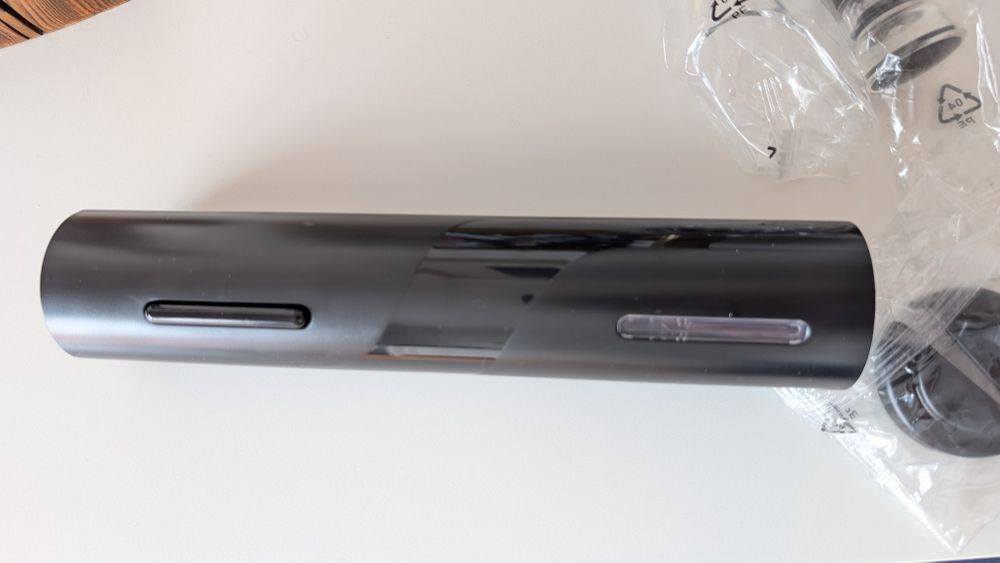 Conjunto saca rolhas elétrico