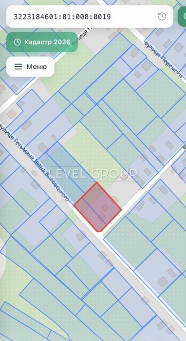 Велика ділянка з виходом на дві вулиці
