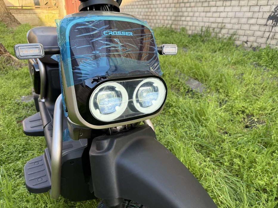 Електроскутер Crosser CR4 1200W 76.8V 30AH LifePO4 Червоний фосфат акб