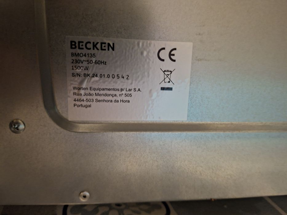 Miniforno Becken 1500W