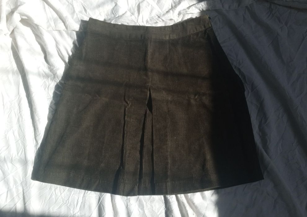 Темная юбка ZARA BASIC