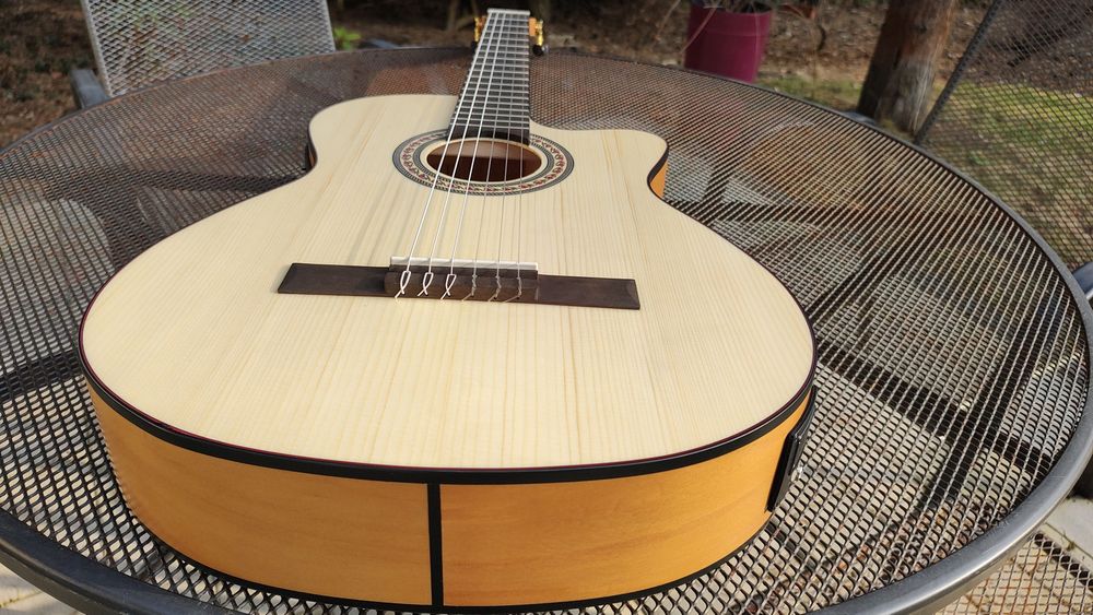 NOWA Flamenco Principio CA-PM FE ManRodriguez gitara elektroklasyczna