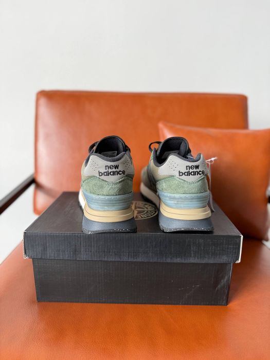 36-45 Stone Island x New Balance 574 Legacy 'Dark Green'