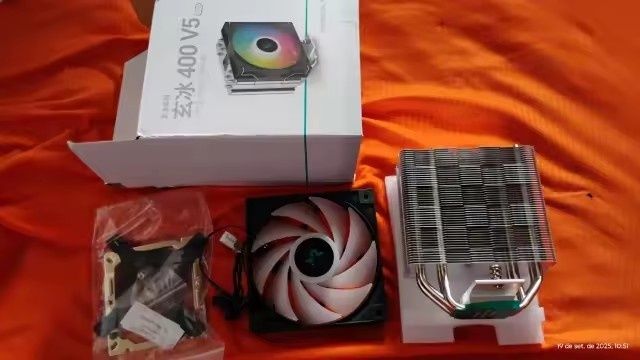 Продам кулер башня для процессора deepcool ag400 argb,am4,am5, lga1700