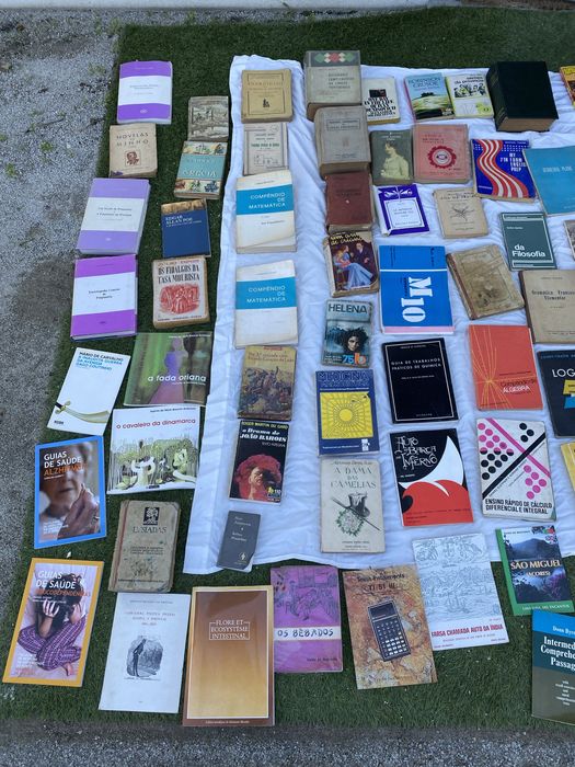 Livros antigos colecao