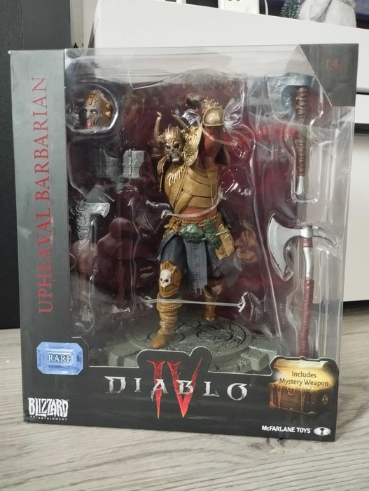 Nowa Figurka Kolekcjonerska Akcji Barbarian (Rare) - Diablo IV